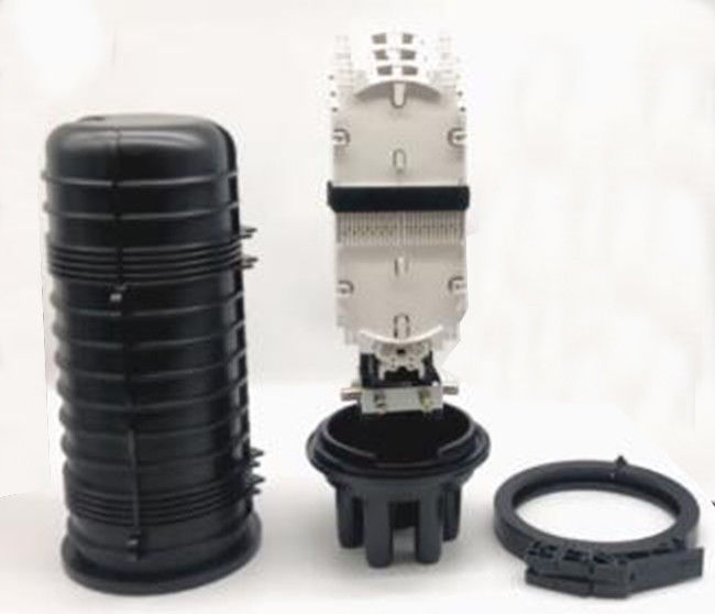 FTTH Dome Fiber Optic Splice Closure 48 96 144 192 Core 1 Inlet 4 Outlet