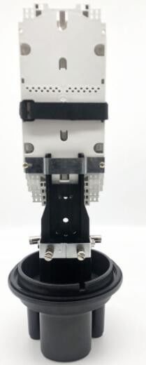 FTTH Dome Fiber Optic Splice Closure 48 96 144 192 Core 1 Inlet 4 Outlet
