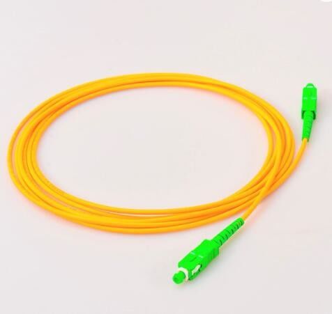 G652D G657A Fiber Optic Patch Cord SC APC To SC APC Lszh