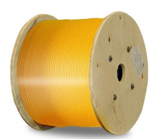 LSZH PE Fiber Optic Cable 8C Single Mode GJFJV-8B1 9/125 For Pigtail Assembly