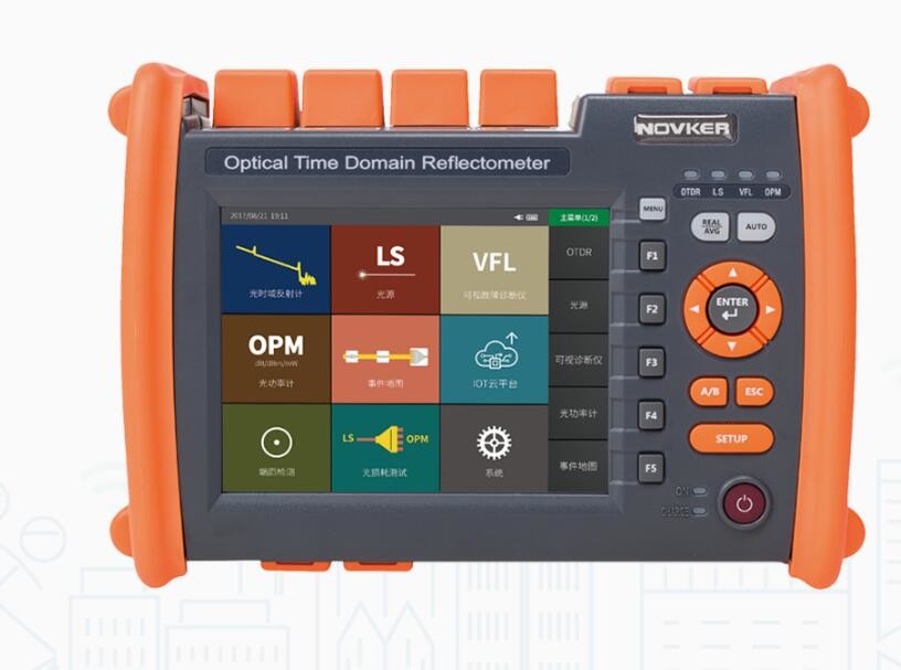 Multi Functional Optical Fiber OTDR Optical Time Domain Reflectometer ...